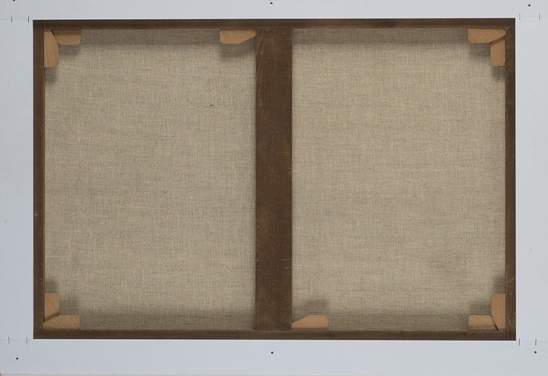 Mario Schifano - Particolare per strada, 1962 - Smalto e grafite su carta intelata