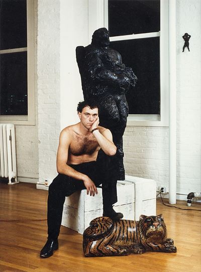 Sandro Chia, 1989 Vintage C-print Montat