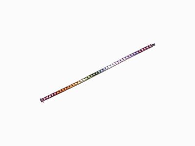 Bracciale "arcobaleno" in Oro e Gemme Mu