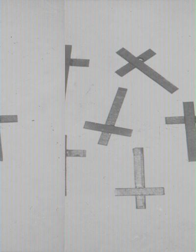 Crosses, Anni 1980 Polaroid, Applicata S