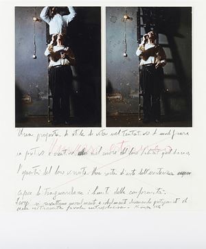 Zaza Michele - collage, 1976
cm 43x43