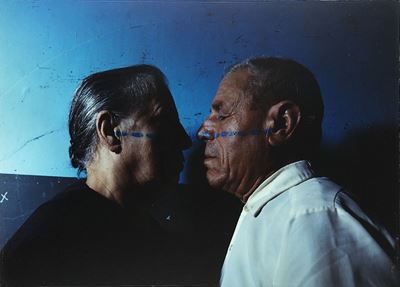 Duo celeste, 1978, quattro fotografie