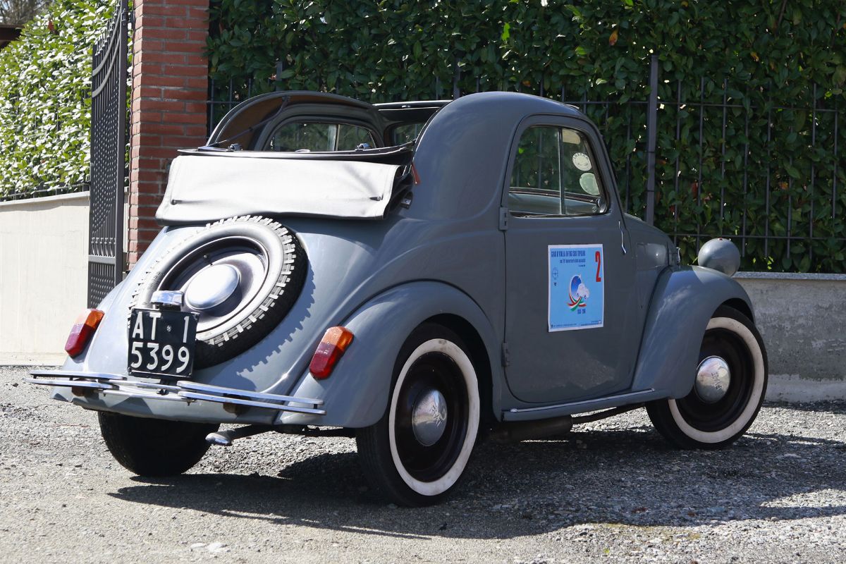 1947, FIAT 500, NUMERO DI TELAIO 108508