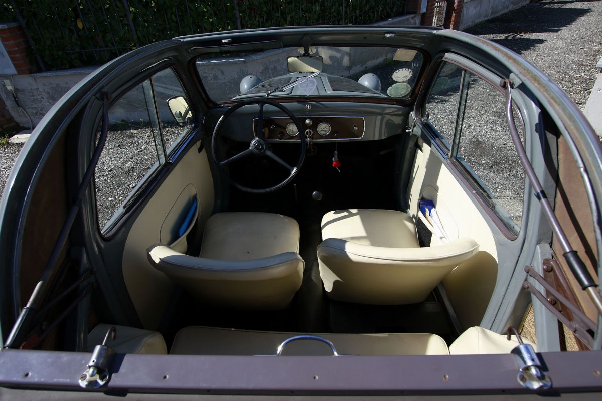 1947, FIAT 500, NUMERO DI TELAIO 108508