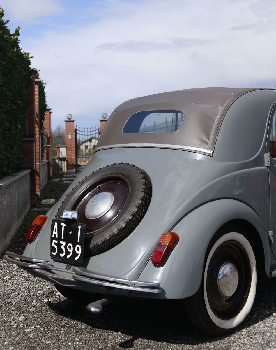 1947, FIAT 500, NUMERO DI TELAIO 108508