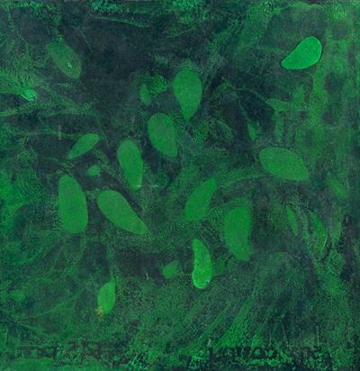 Tecnica mista su carta, cm 40x40 ca
