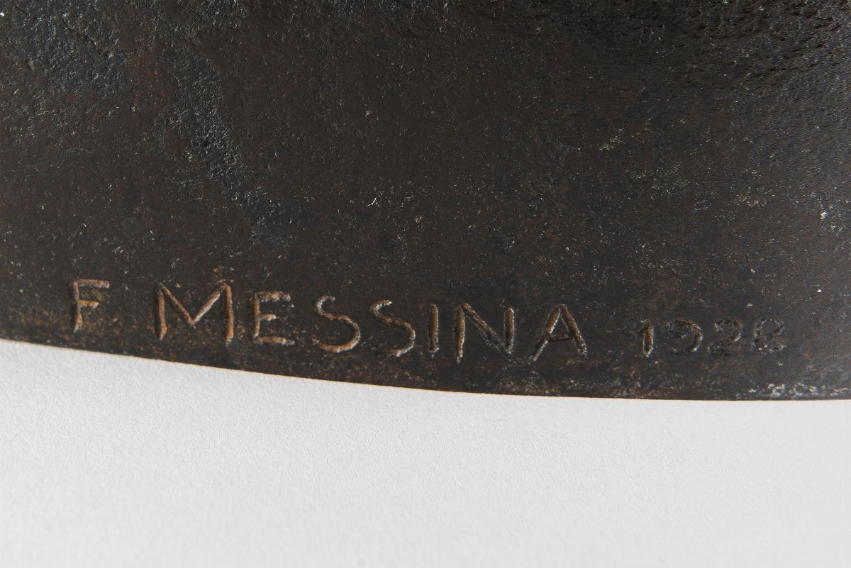 Francesco Messina - Amanti, 1928, bronzo, h cm 46