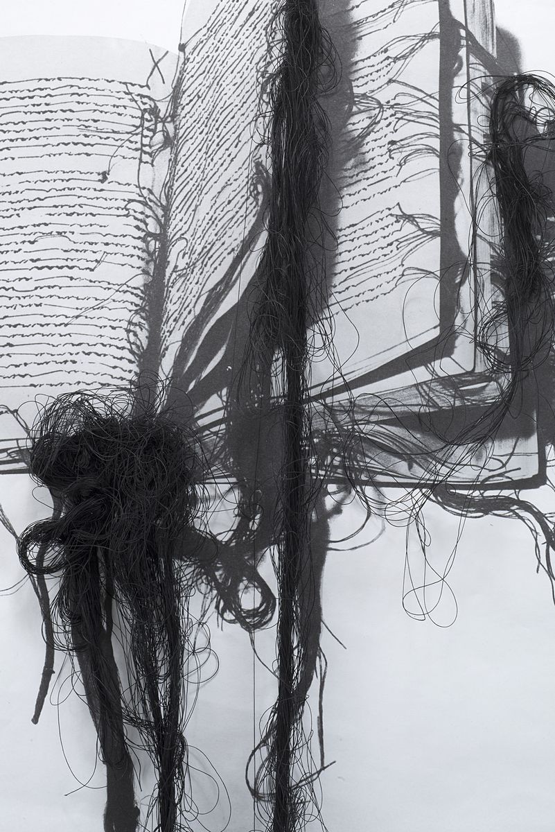 Maria Lai - Libro scalpo, 1978, tecnica mista, cm 75x50 circa