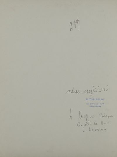 San Lazzaro, 1954, Stampa ai sali d'argento su carta baritata