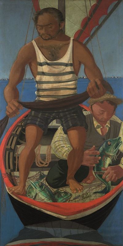 Senza titolo (olio su tela, 1952)