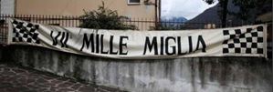 Striscione di partenza della VII Mille M