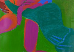 Senza titolo, anni 80
tecnica mista su c