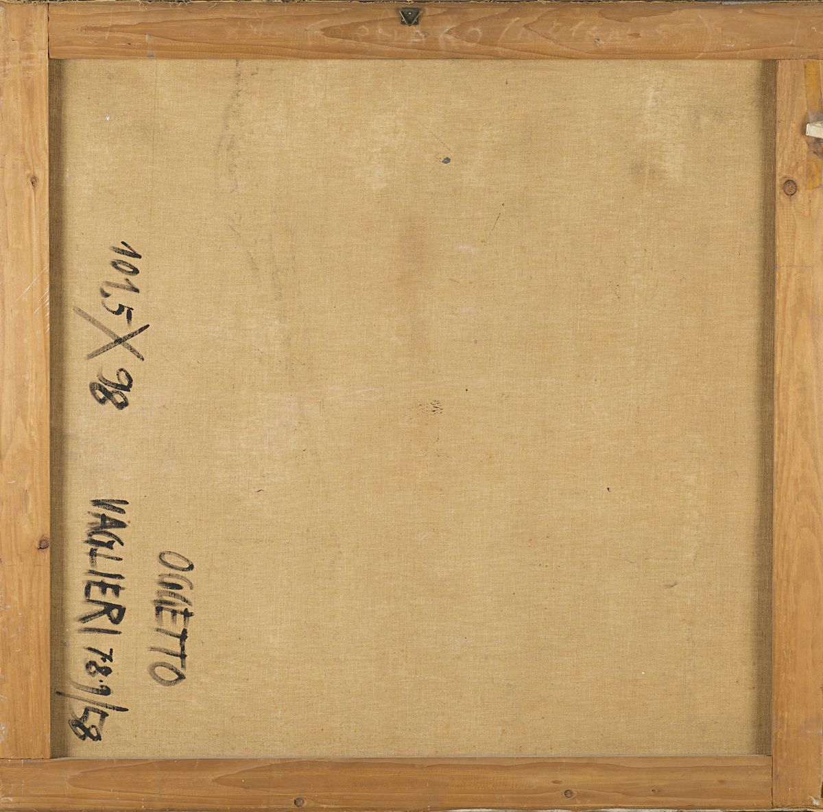 Tino Vaglieri - Senza titolo, 1958, olio su tela, cm 100x100