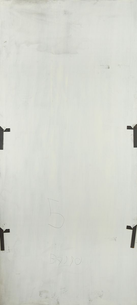 Claudio Parmiggiani - Cenere, 1996, fumo e fuliggine su tavola