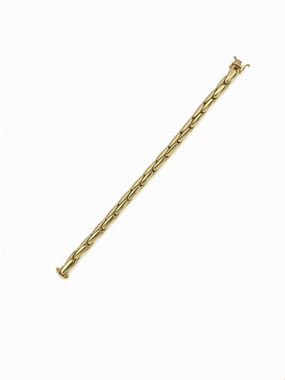 Girovi, Bracciale in oro giallo 18K