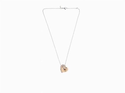 Collana in Oro e Diamanti Composta da Pe