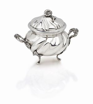 ZUCCHERIERA IN ARGENTO,  INIZI XX SECOLO