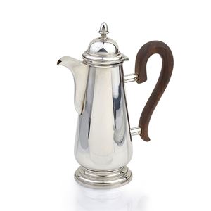 CAFFETTIERA IN ARGENTO, MILANO, 1950-1967