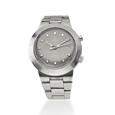 Omega, Chronostop orologio da polso in acciaio