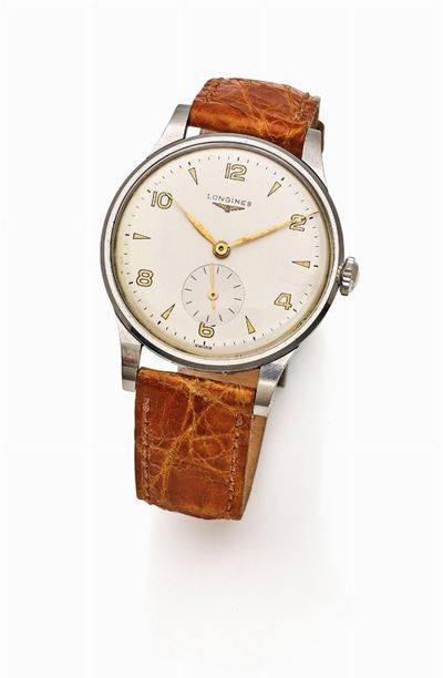 Longines, Orologio da polso in acciaio, anni '60