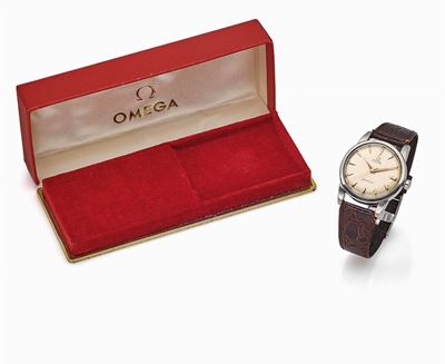 Omegas Seamaster, Orologio da polso in acciaio con movimento automatico