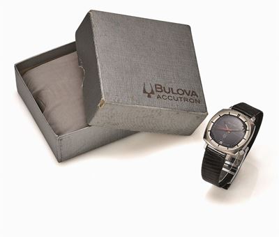 Bulova Accutron, Orologio da polso in acciaio con movimento elettrico a diapason