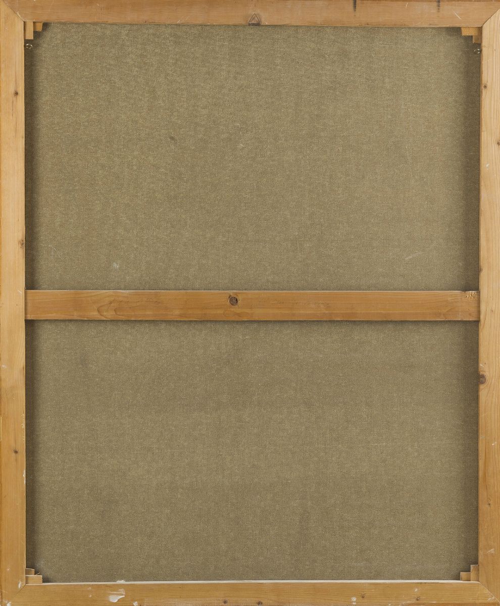 Pia Pizzo - Lettera in bianco, 1980, tecnica mista su tavola