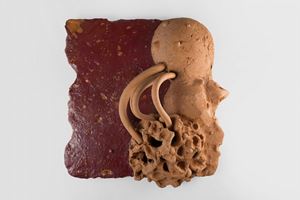 Il corvo, 1982
terracotta, cm 40x38