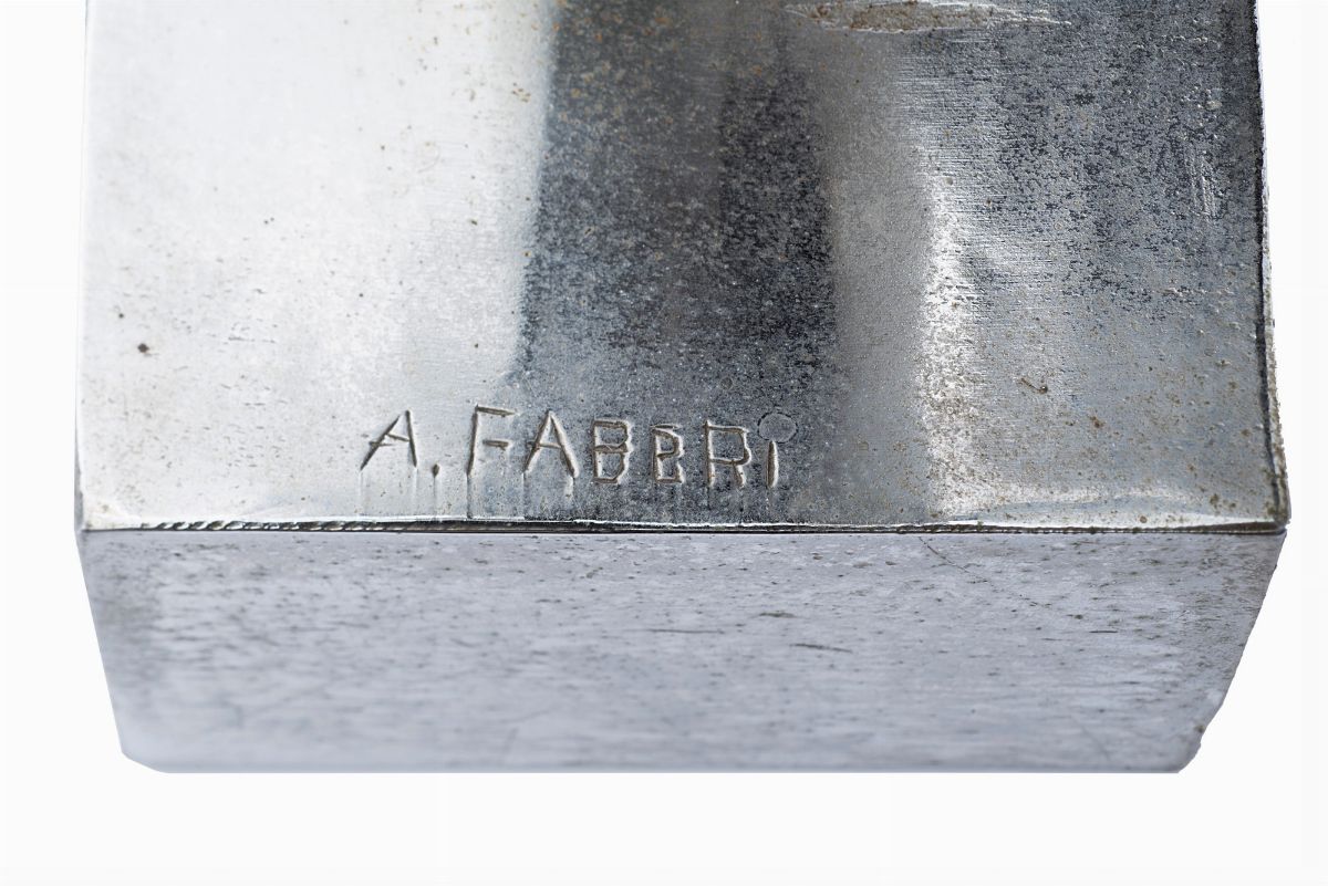 Agenore Fabbri - Uccello I (1968), ferro cromato