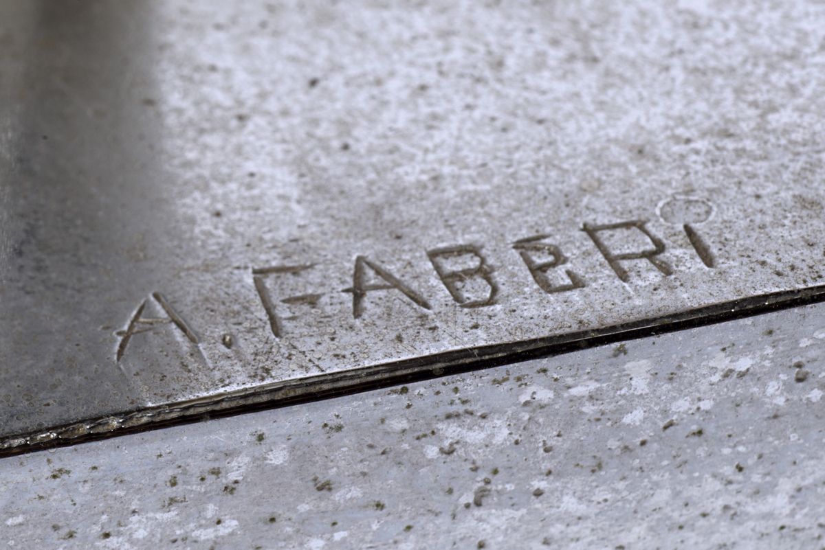 Agenore Fabbri - Uccello I (1968), ferro cromato