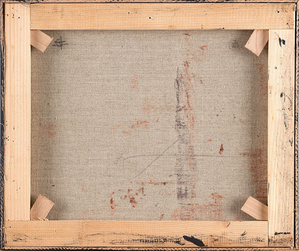Emilio Scanavino - Momento 9, olio su tela, 1965