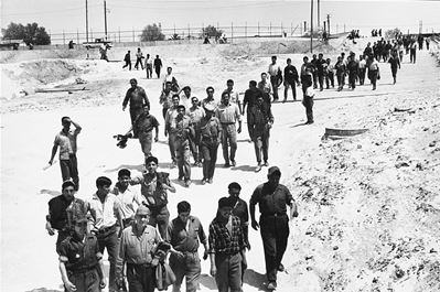 Chile, Workers At The Pedro De Valdivia Mine, Anni 1950