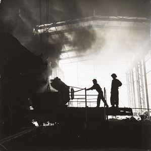 Chile, Smelting at the Manto Blanco Copper Mines, anni 1950