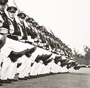 Chile, Independence day parade, anni 1950
