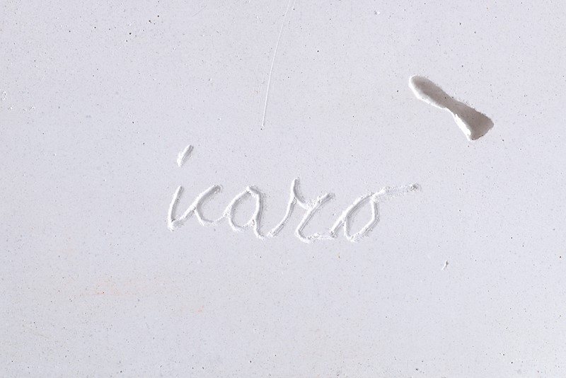 Paolo Icaro - Fregio, gesso, 1981