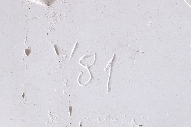 Paolo Icaro - Fregio, gesso, 1981