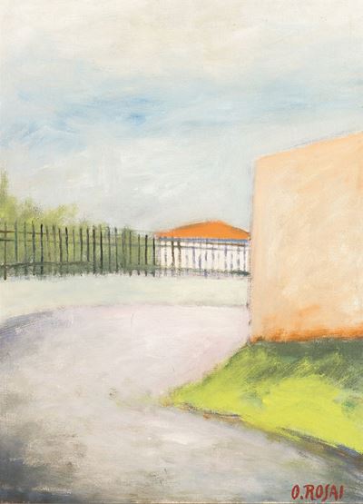 Paesaggio (olio su tela, cm 60,3x45)