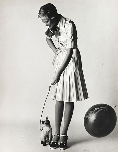 Moda, Anni 1970 Stampa Vintage alla Gela