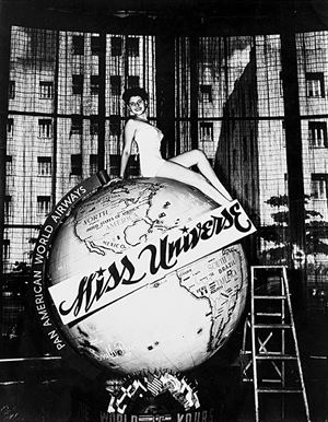 Miss Universo Tropicana, anni 1950
Stamp