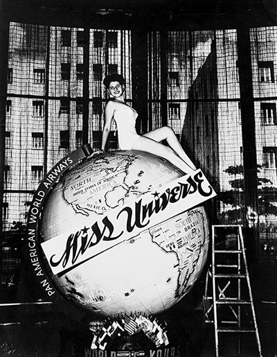 Miss Universo Tropicana, Anni 1950 Stamp