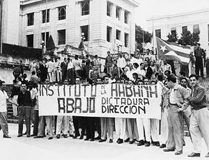 Rivoluzione universitaria, anni 1950
Sta