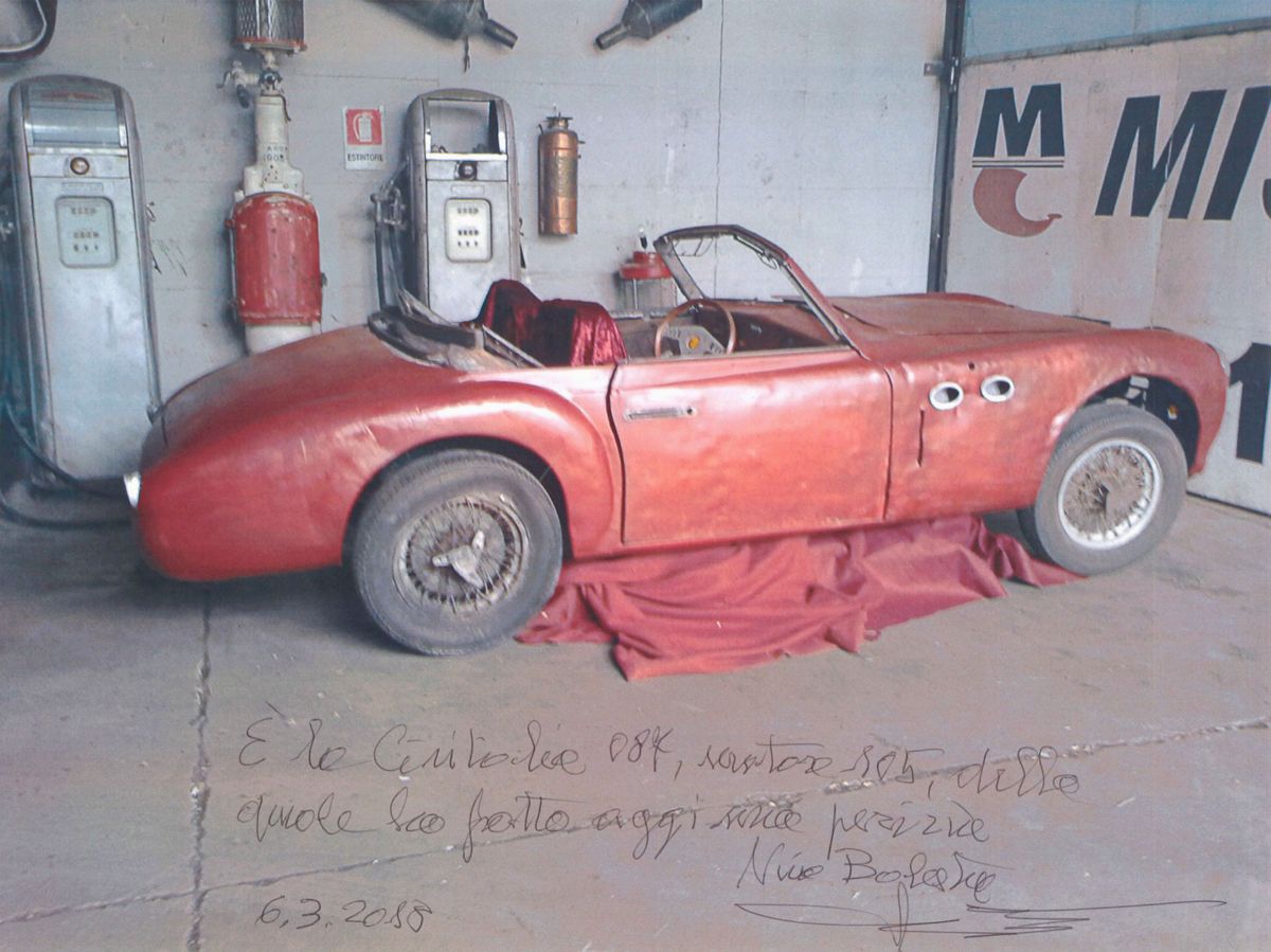 Cisitalia da restaurare
