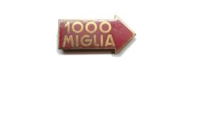 1947/1948, spilla Mille Miglia Mille. Sc