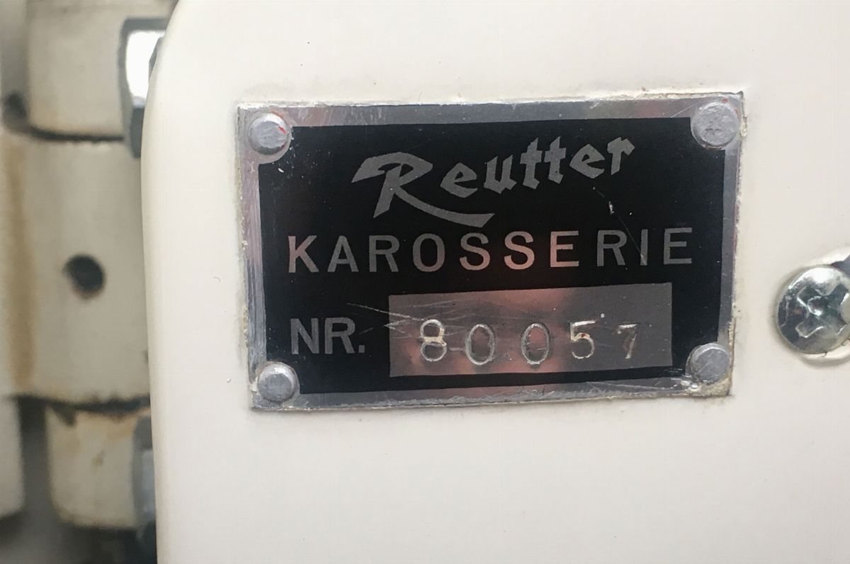 Porsche - Speedster del 1954, telaio n. 80057, cilindrata 1500