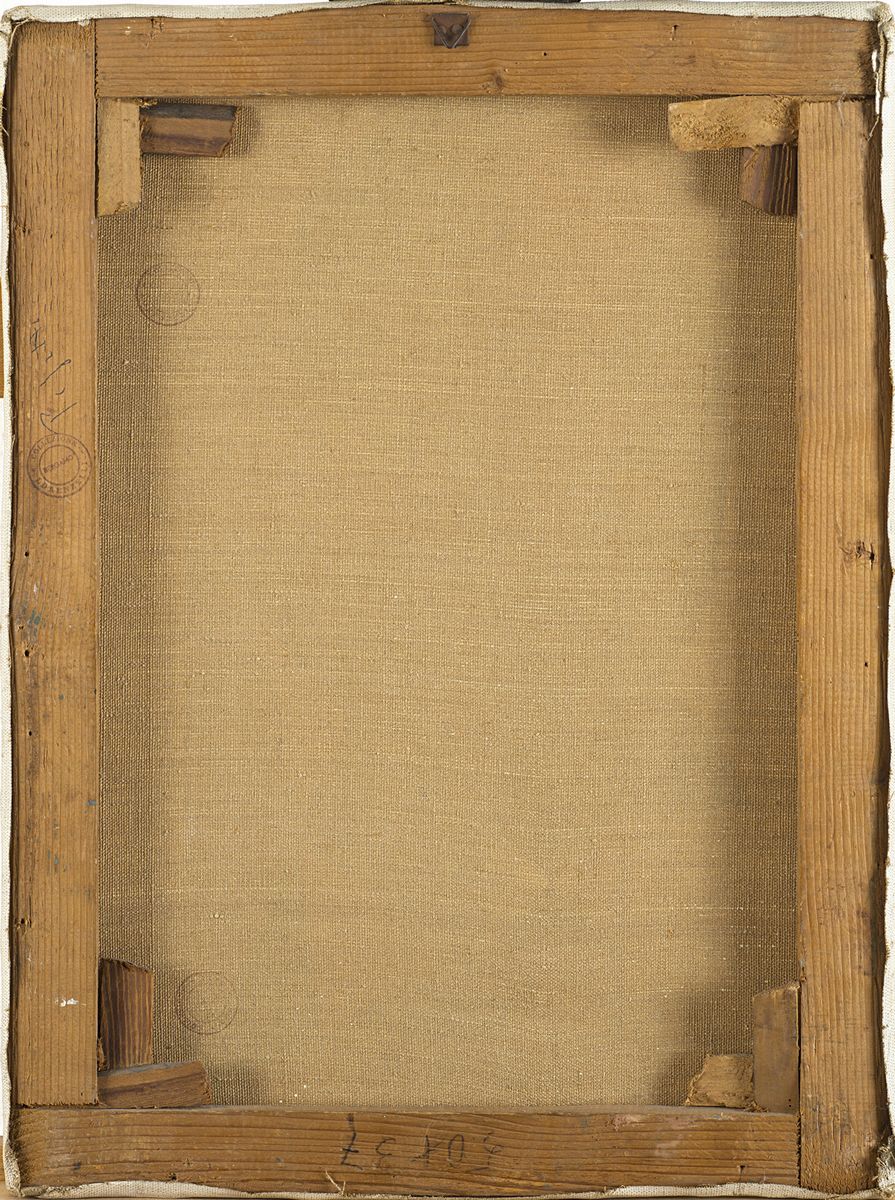 Atanasio Soldati - Senza titolo (anni '50), olio su tela