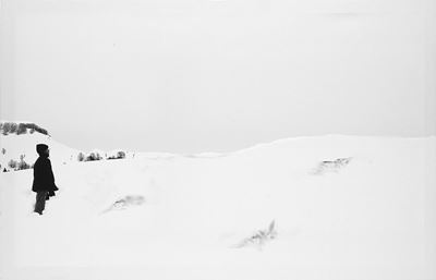 Snow White and young boy, stampa digitale su tela