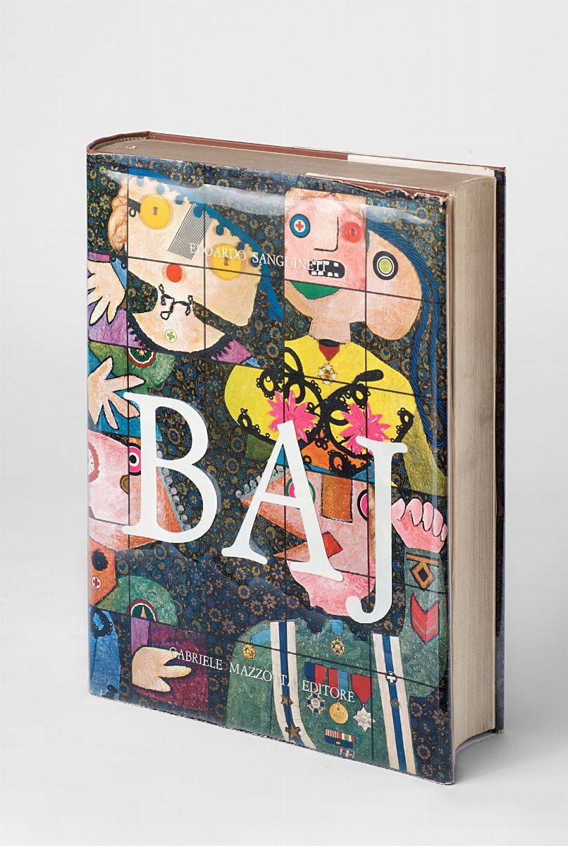 The biggest art book in the world, Do it Baj yourself, volume contenente 10 tavole e 12 cubi in l...