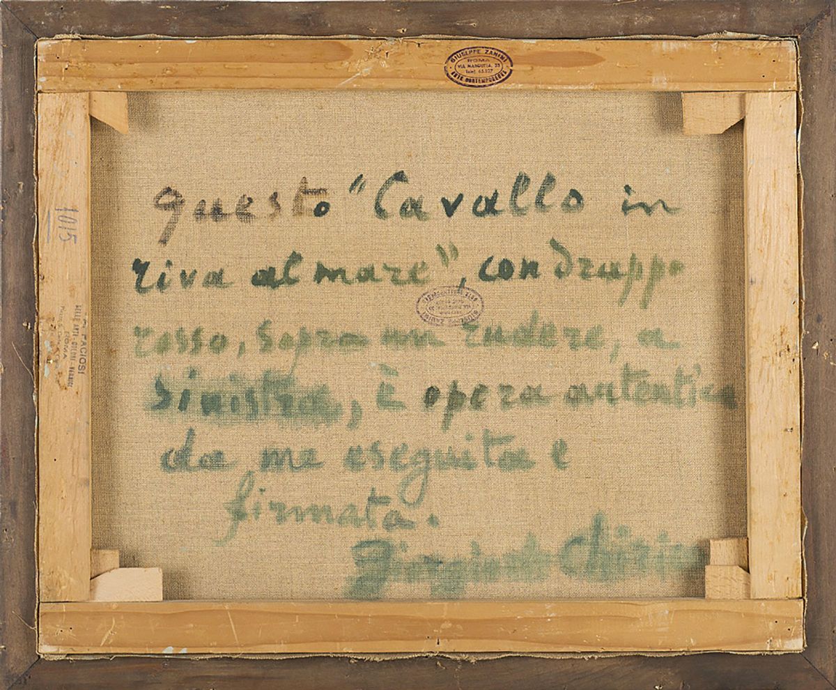 Giorgio De Chirico - Cavallo in riva al mare