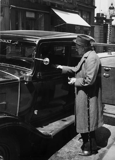James Joyce, Rue De L'odeon, Paris, 1938