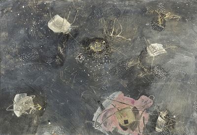 Senza titolo (1954), olio e tempera su tavola